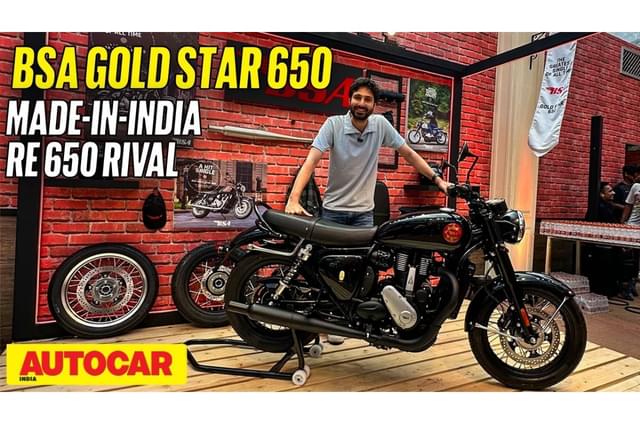 BSA Gold Star 650 walkaround video